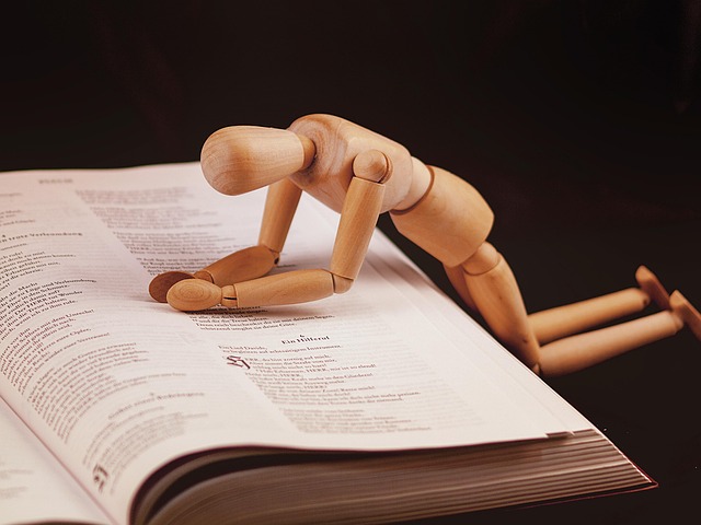 figurine on bible
