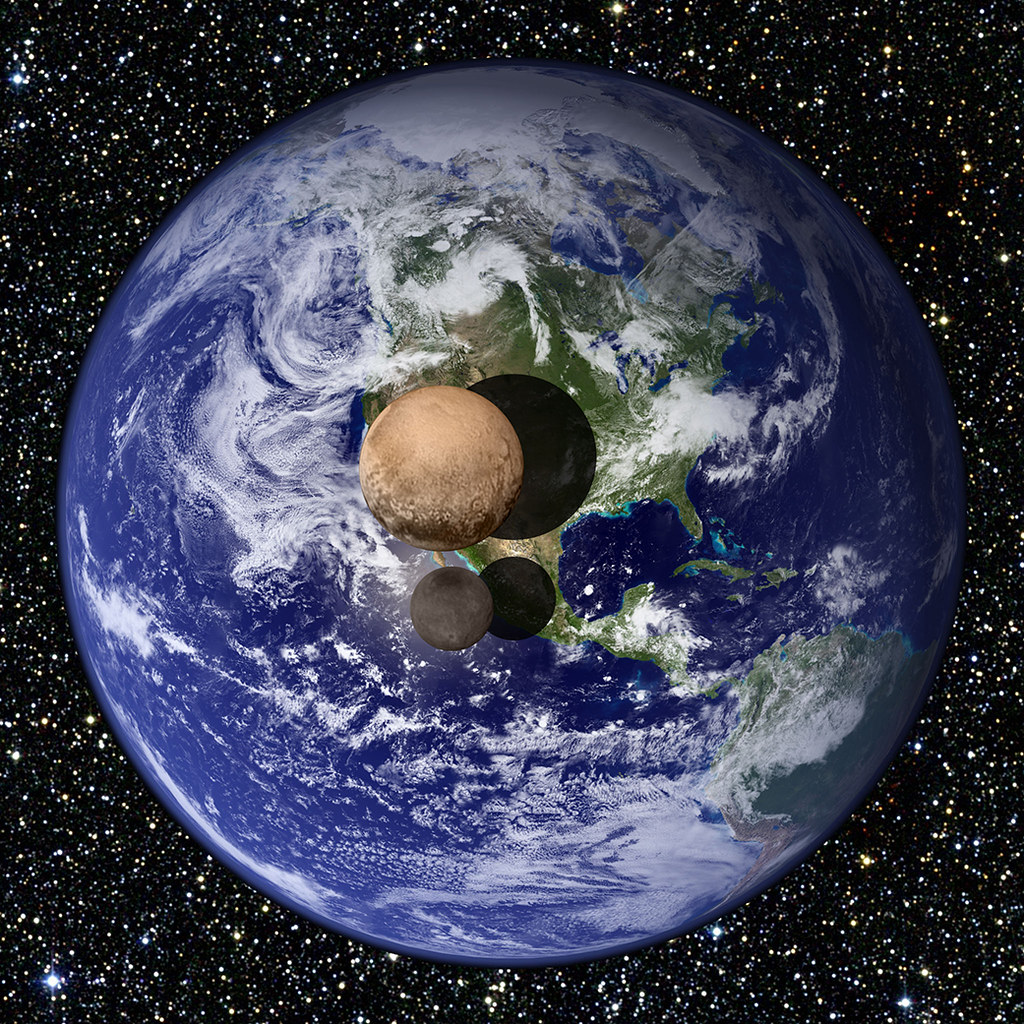 pluto diameter