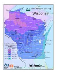 Wisconsin Zone Map
