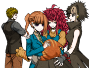 The friend group hug!