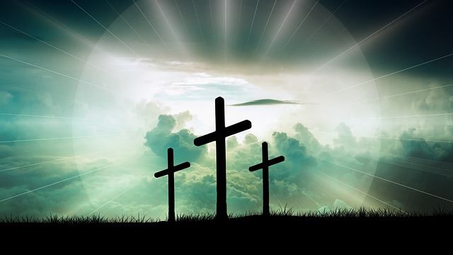 crosses on a hill