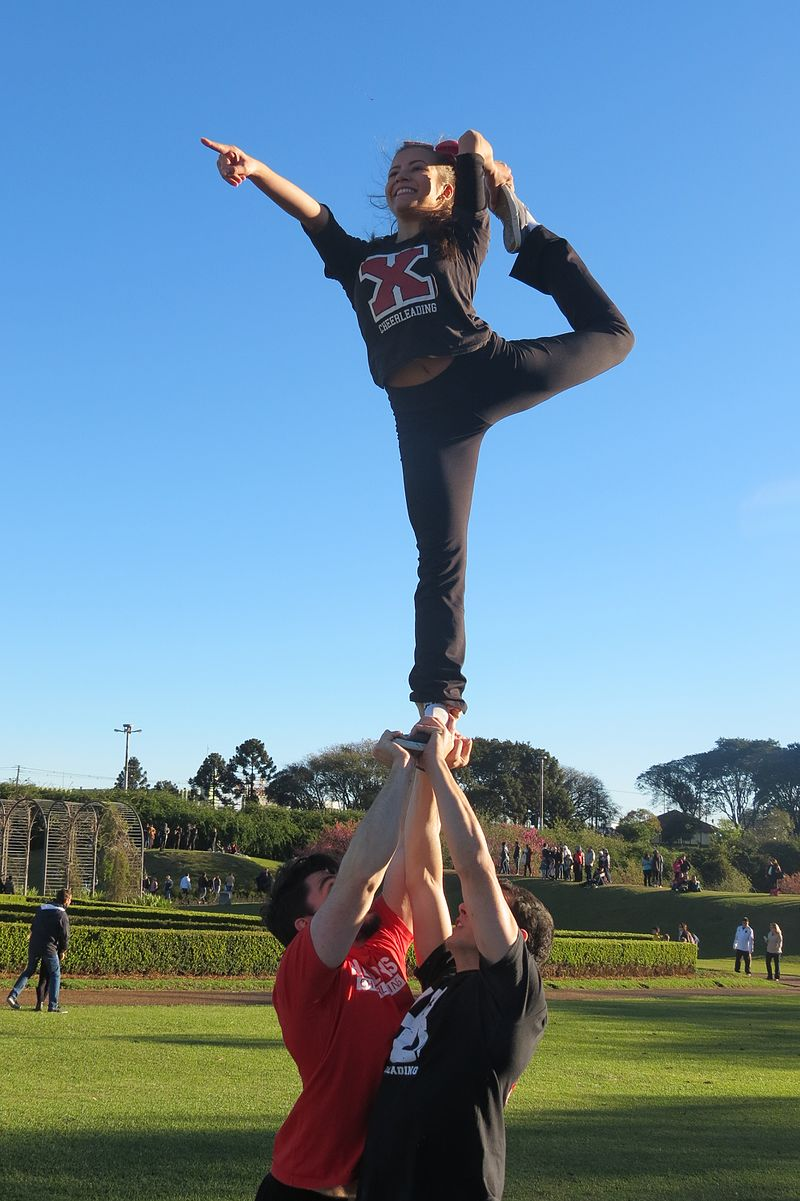 becoming a cheerleader
