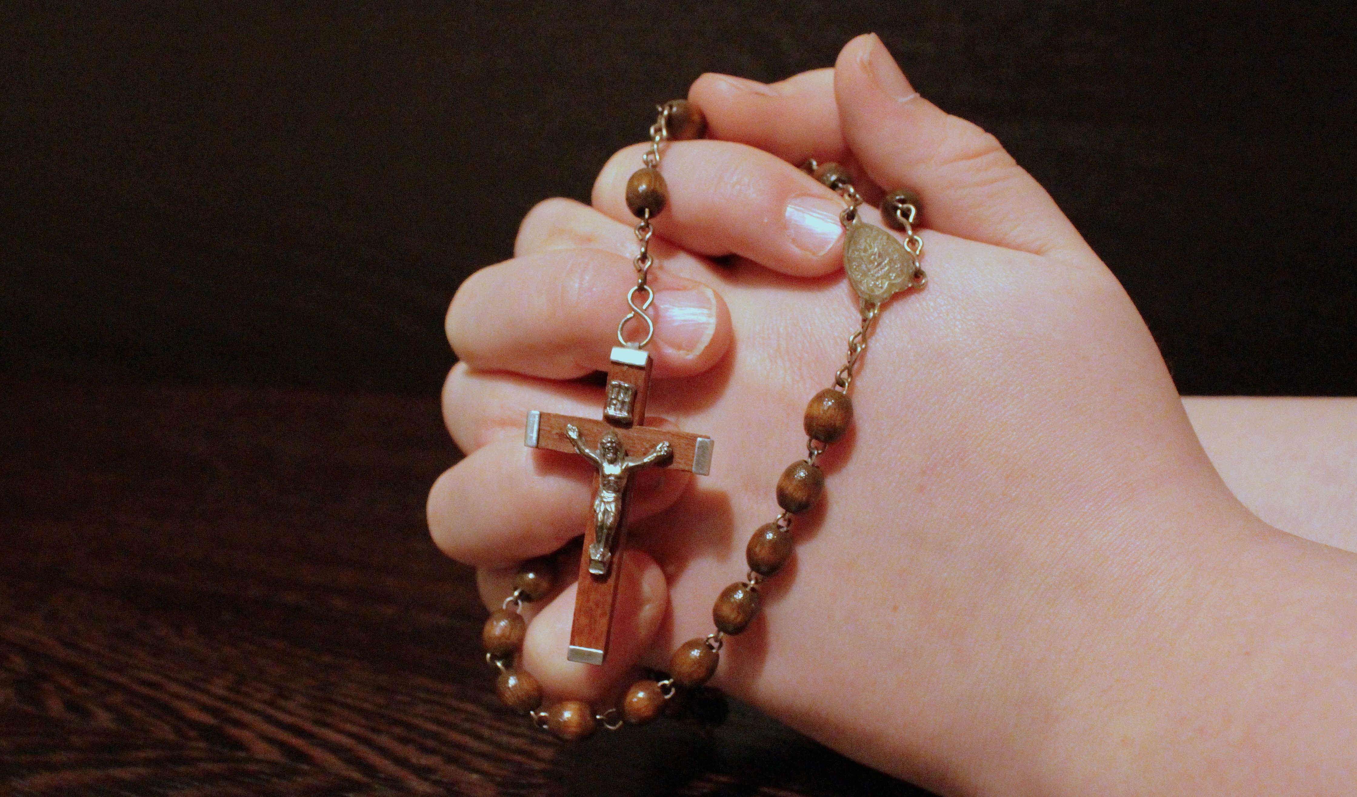 Women with rosary