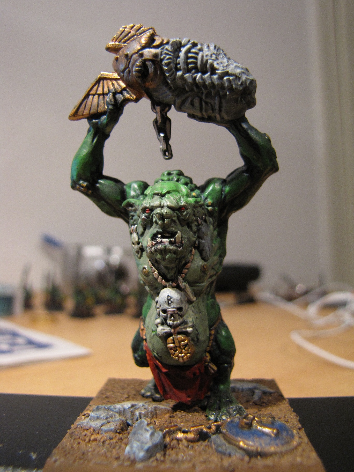 Troll holding bundle