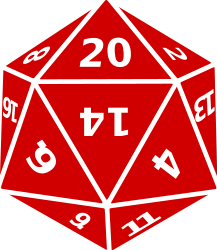 d20 (Twenty sided die)
