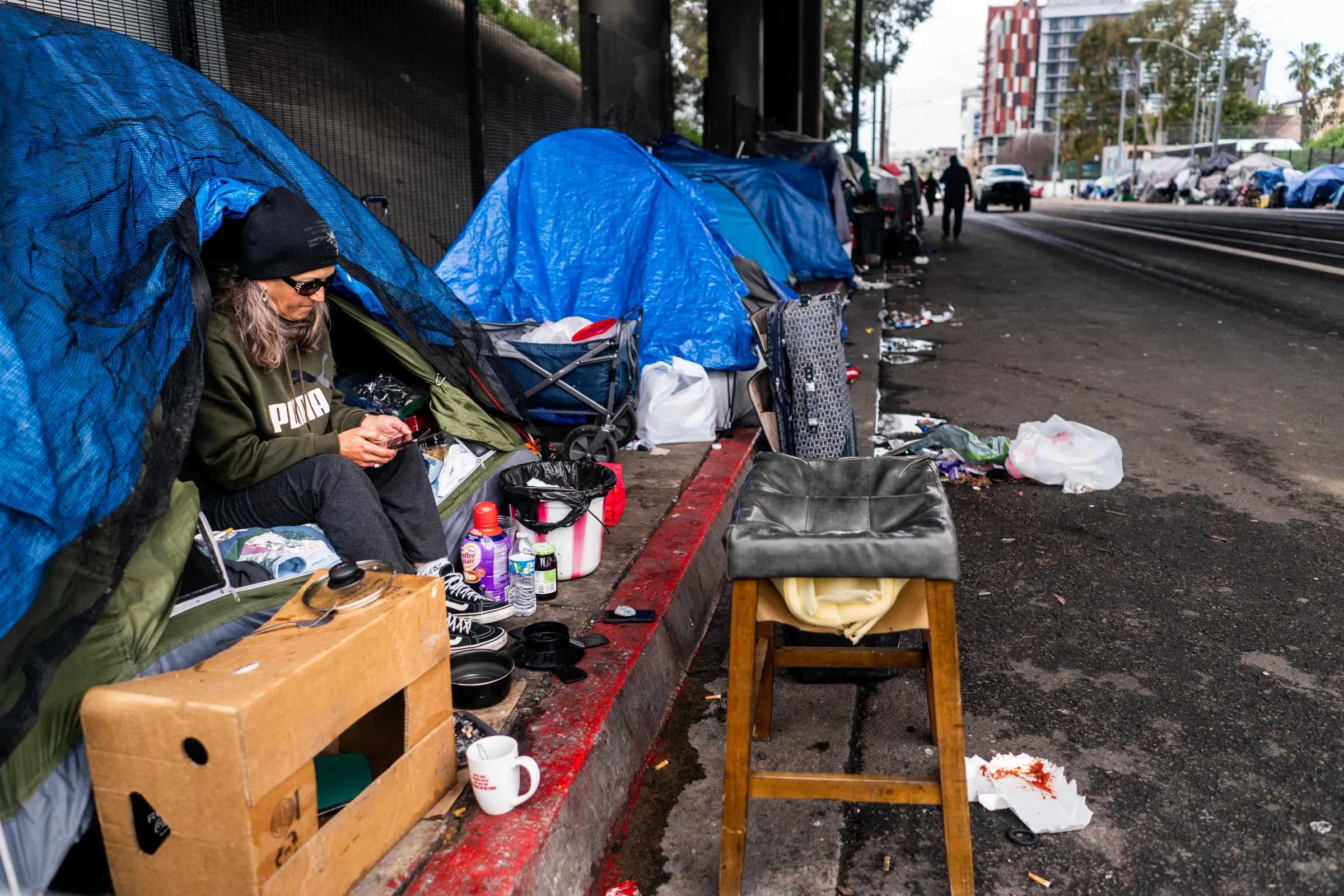 homeless person