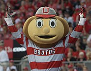 Brutus at a game