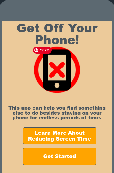 Get Off Your Phone Thumbnail
