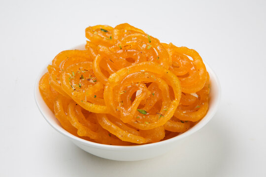 Jalebi in a Bowl