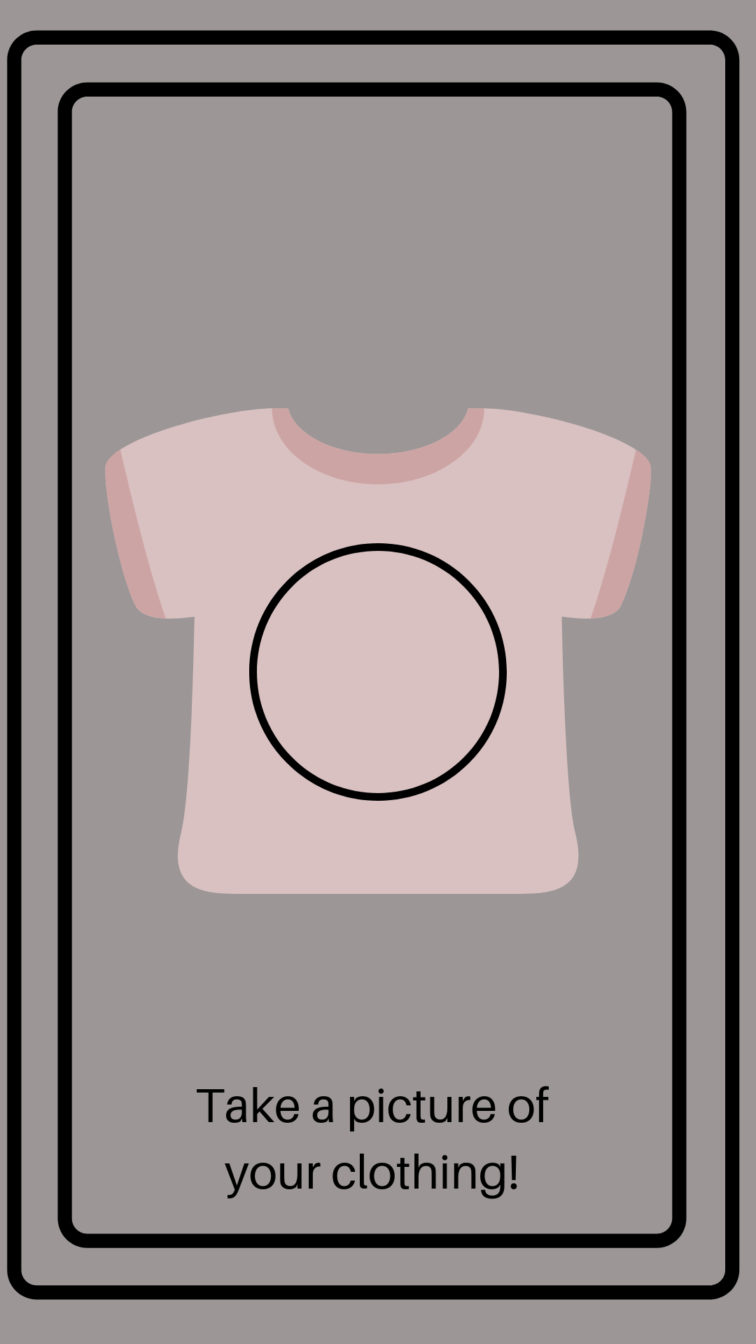 Take a pic of your clothes