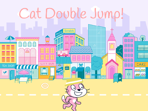 Cat Double Jump game program