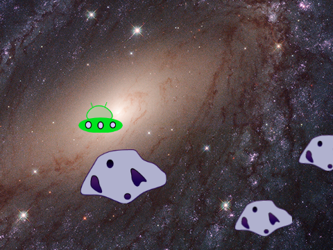 Asteroids game