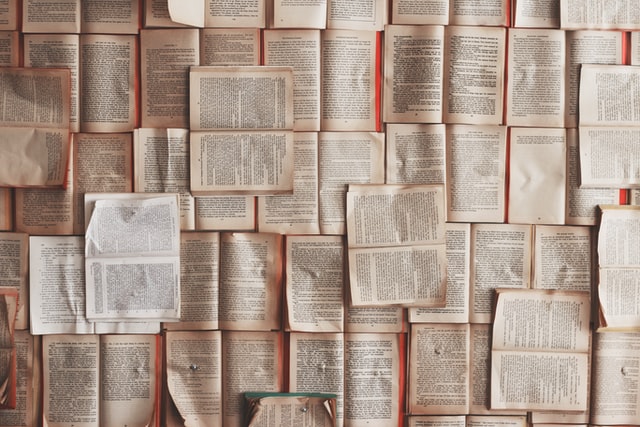 pile of books