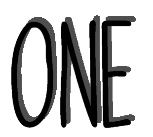 One