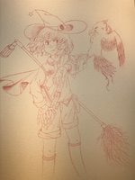 sketch of witch