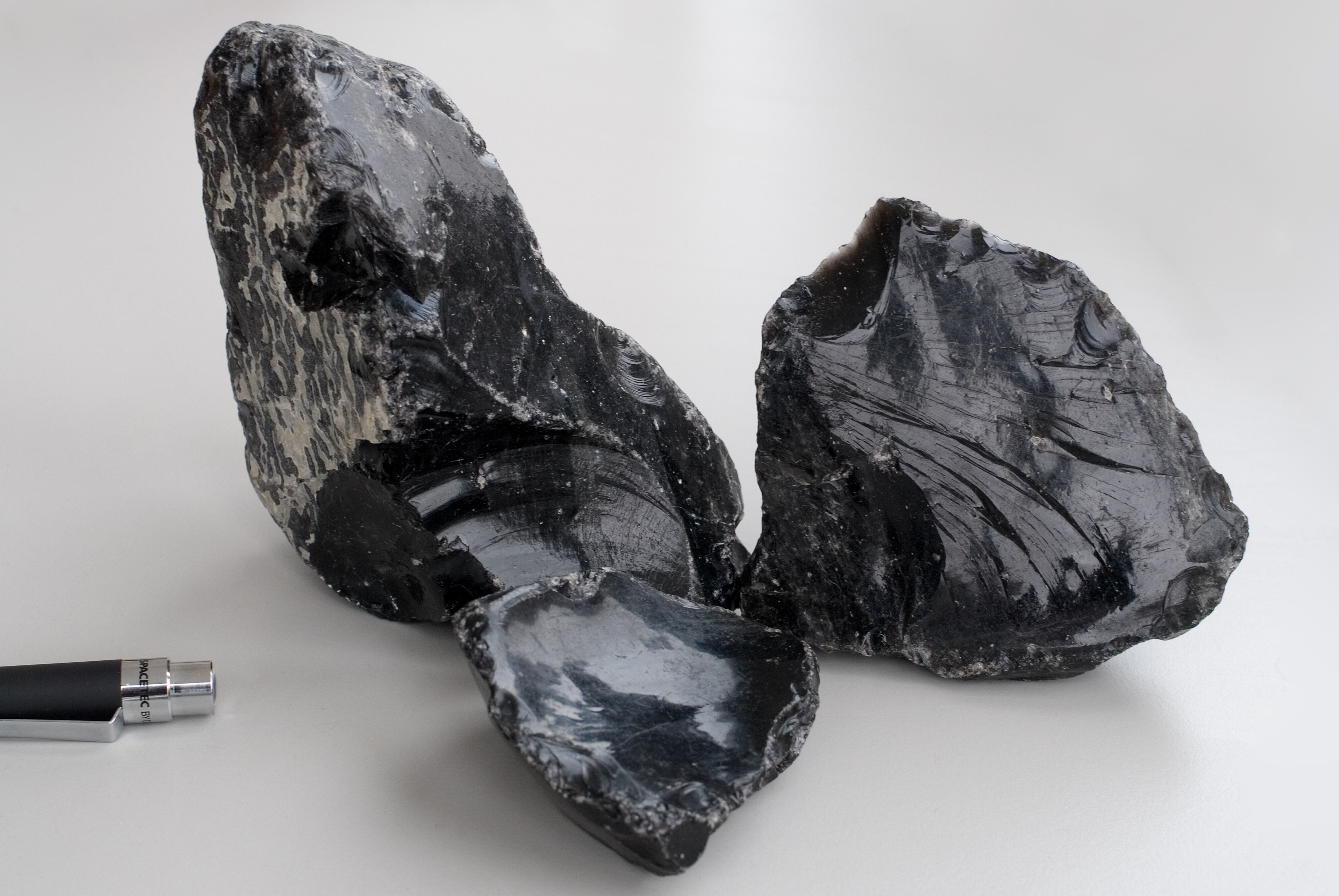 Three Black Stones