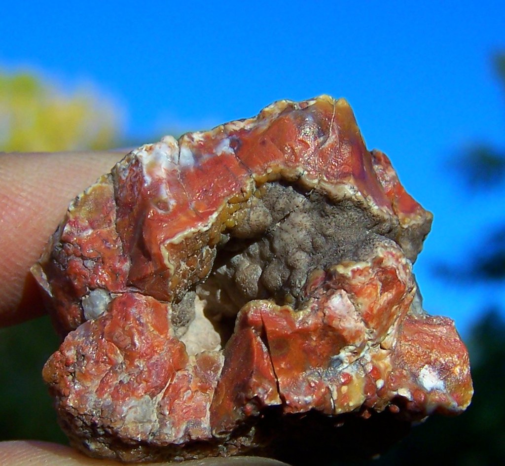 Red Stone Geode