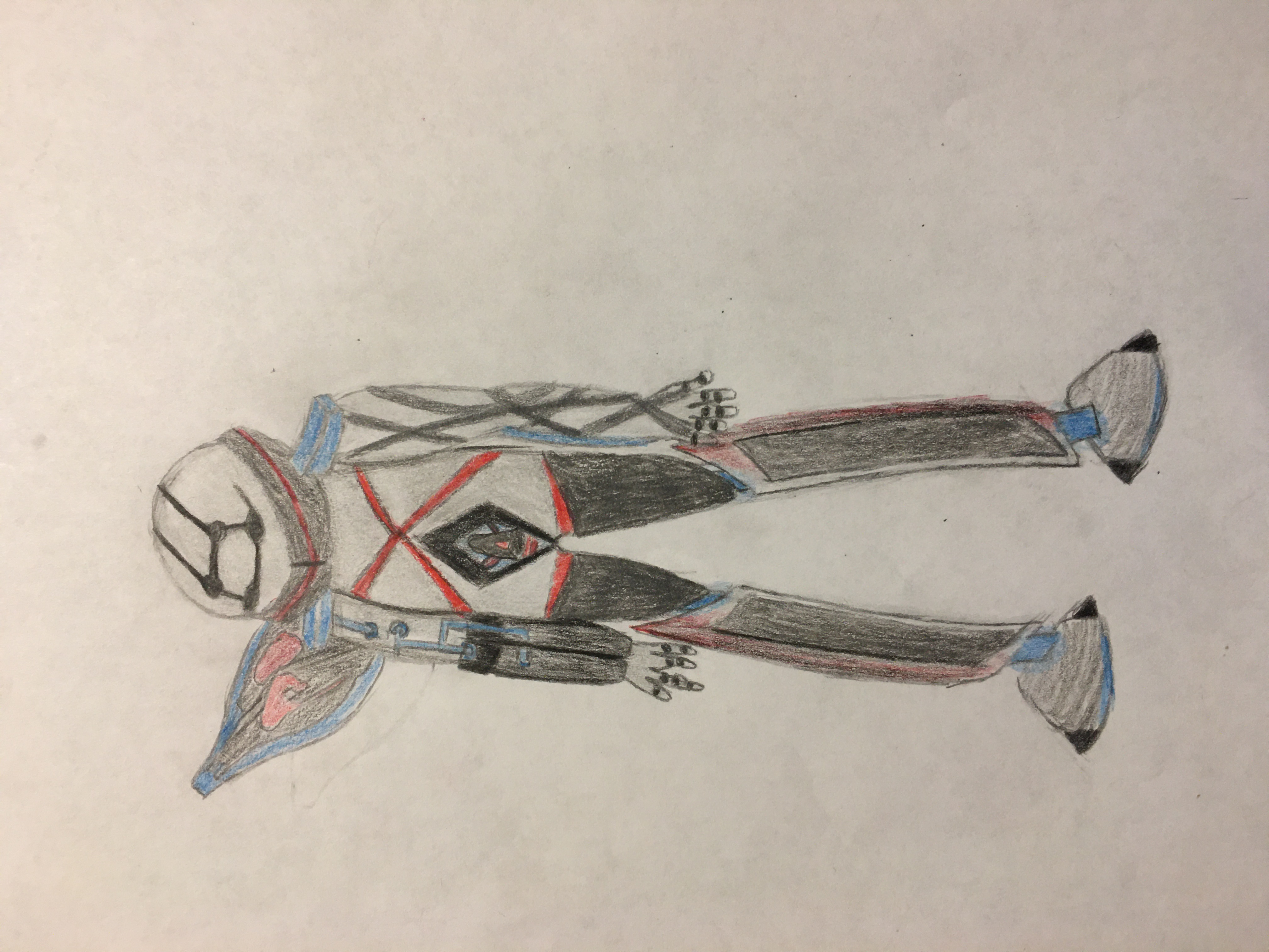 Votlax, the Warframe concept I was working on