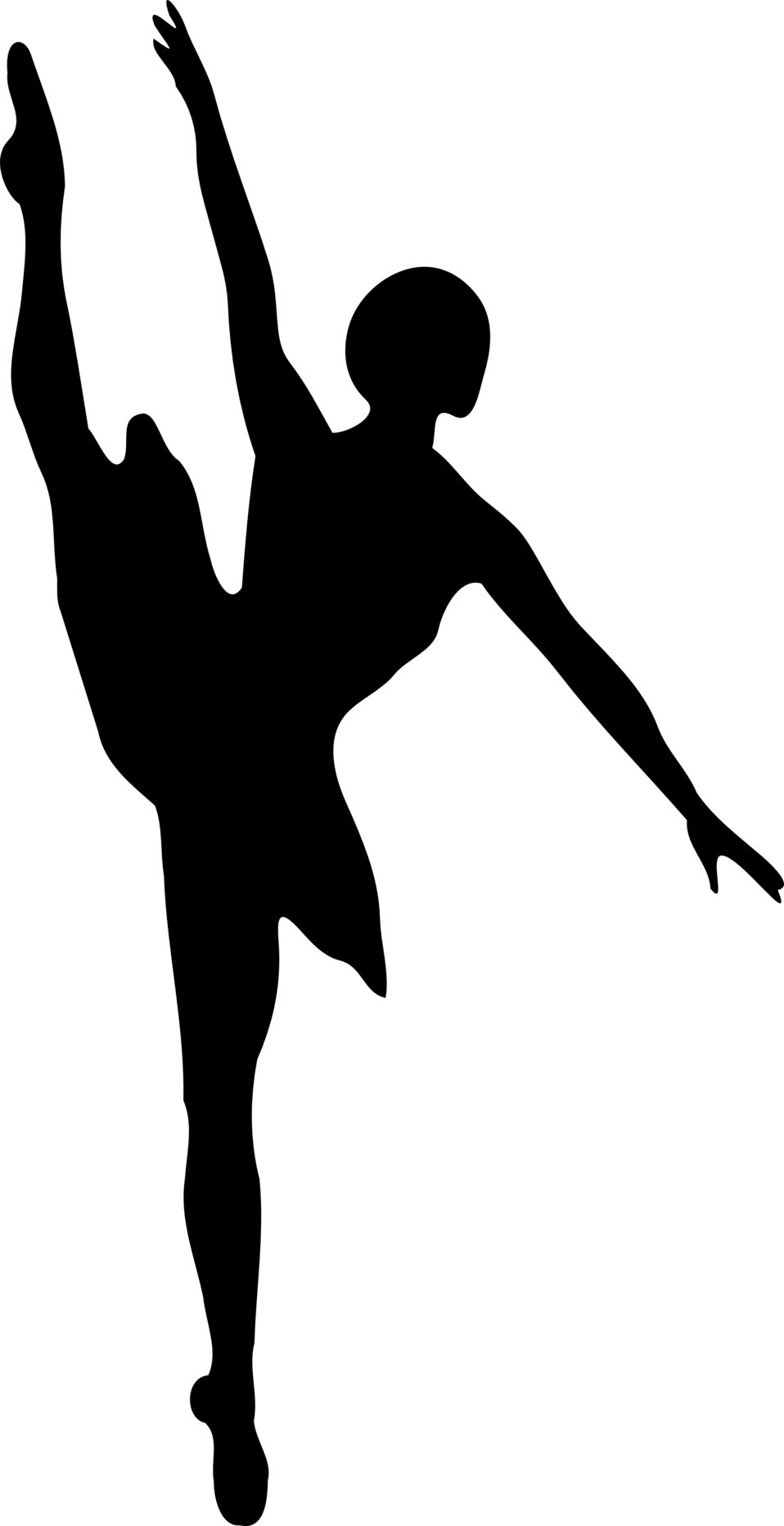 Silhouette of Ballerina