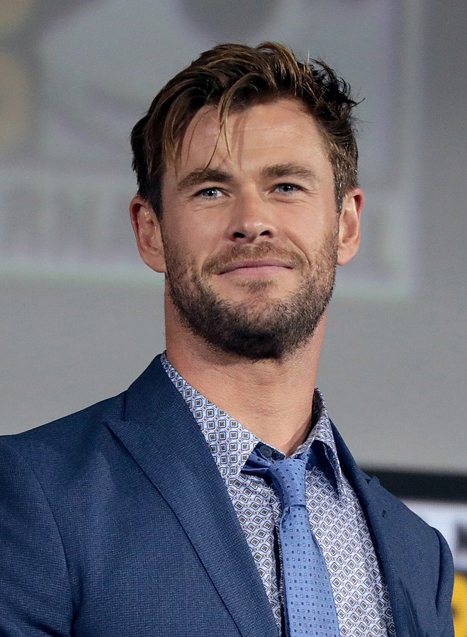 Chris Hemsworth at the 2018 Comic-Con International