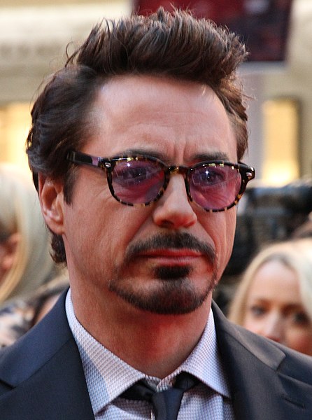 Robert Downey, Jr. at the Marvel Avengers Assemble Film Premiere at Westfield Shopping Centre in Shepherd's Bush, London 2012