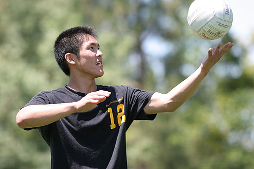 Overhand Serve Ready Position