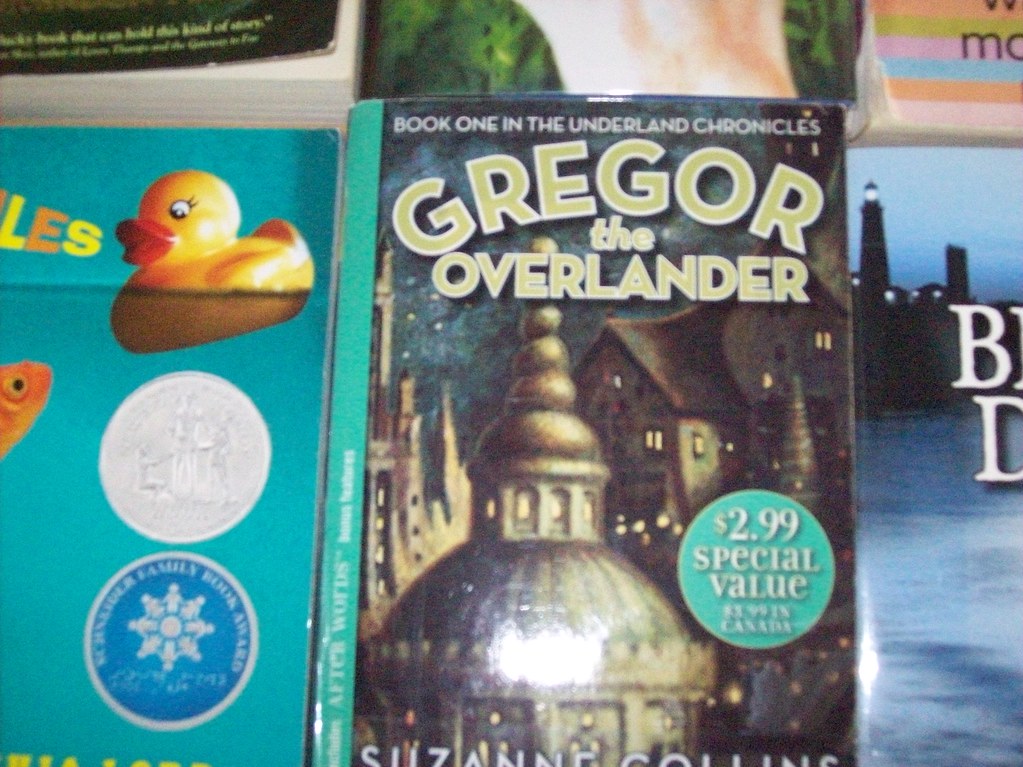 book titled Gregor the Overlander