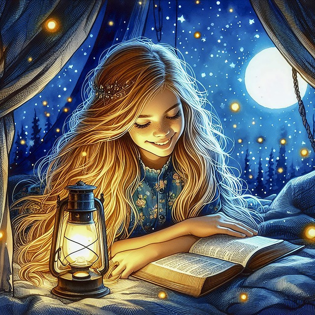 Girl Reading a Book
