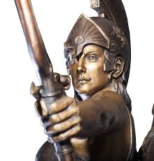 Athena and the stag