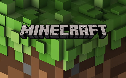 Minecraft logo, found on the public domain.
