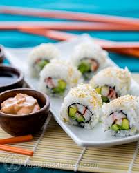 california roll sushi