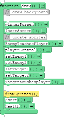 pic of all of my functions 