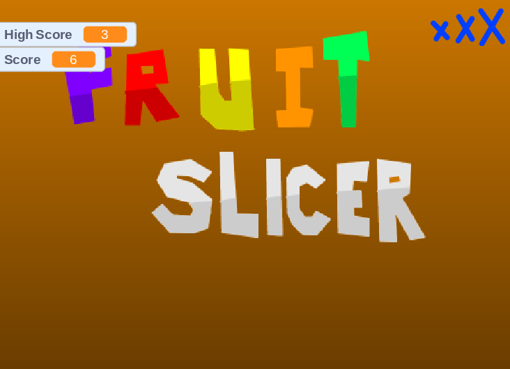 Fruit slicer program