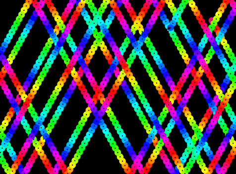 rainbow lines